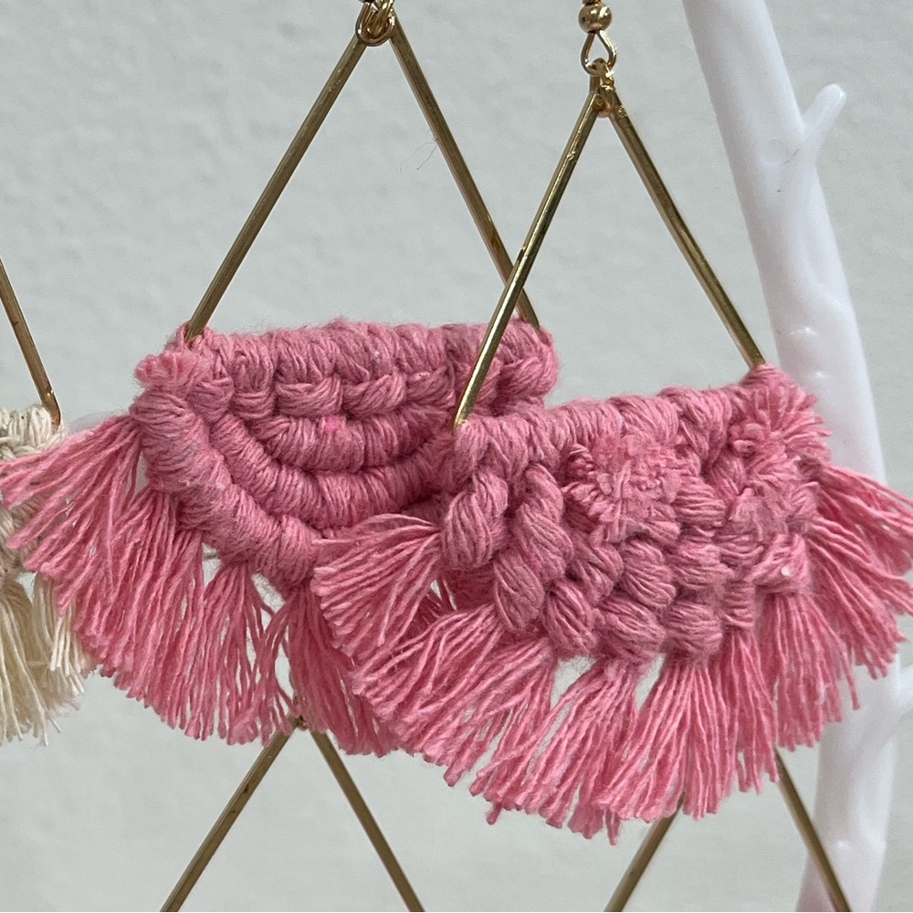 Fringe Earrings , multiple colors